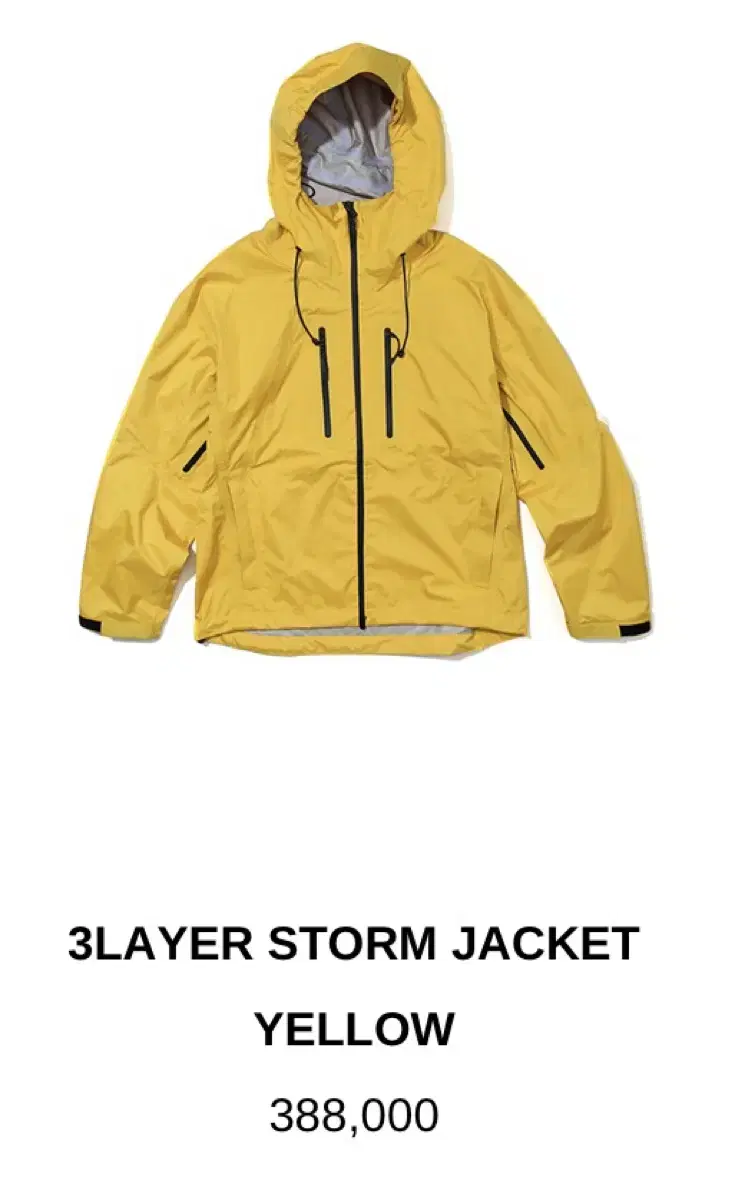 PatchSunday 3-Layer Storm Jacket Yel