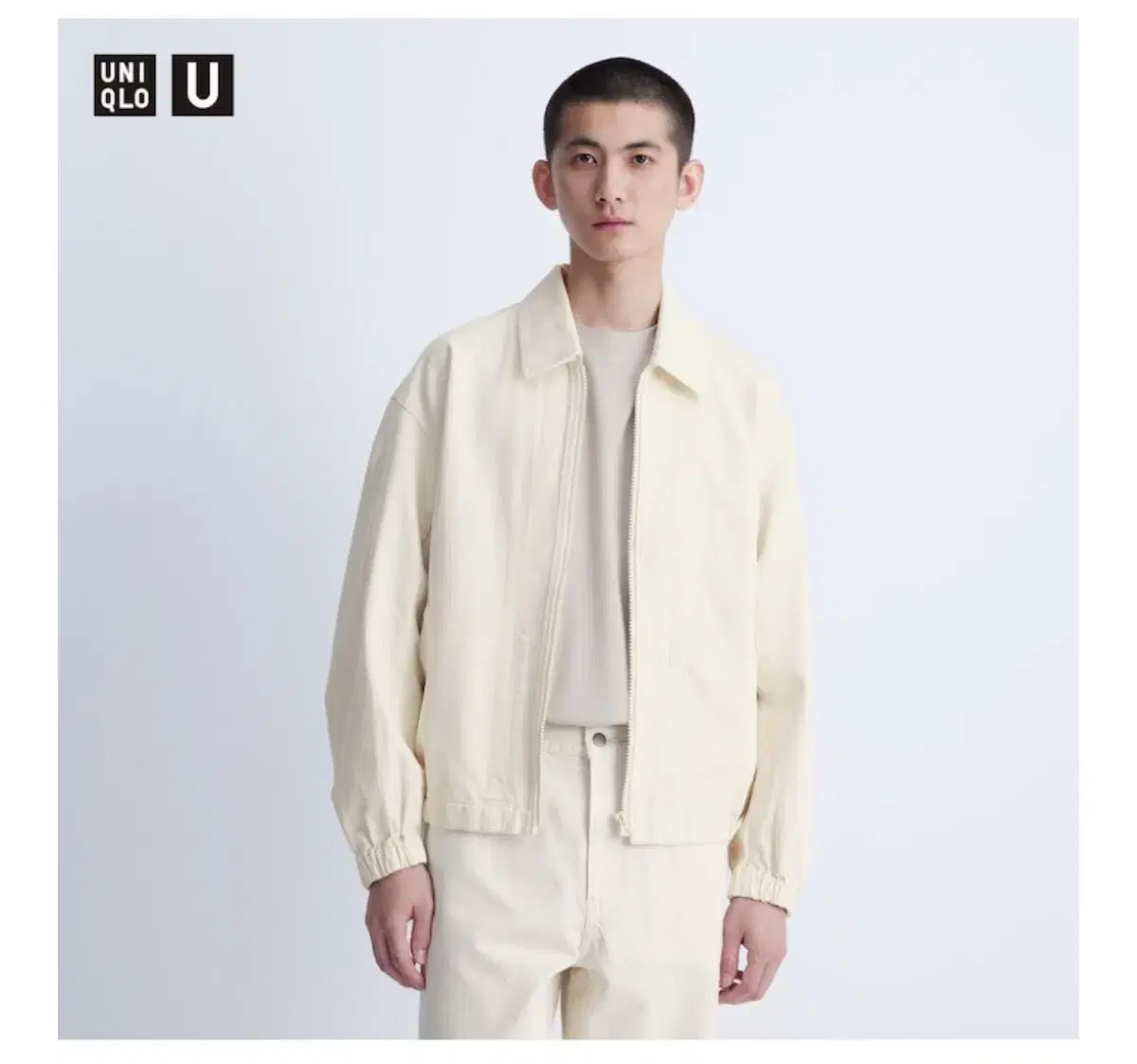 New Arrivals UNIQLO U Zip-up Bloomers Off-White XL