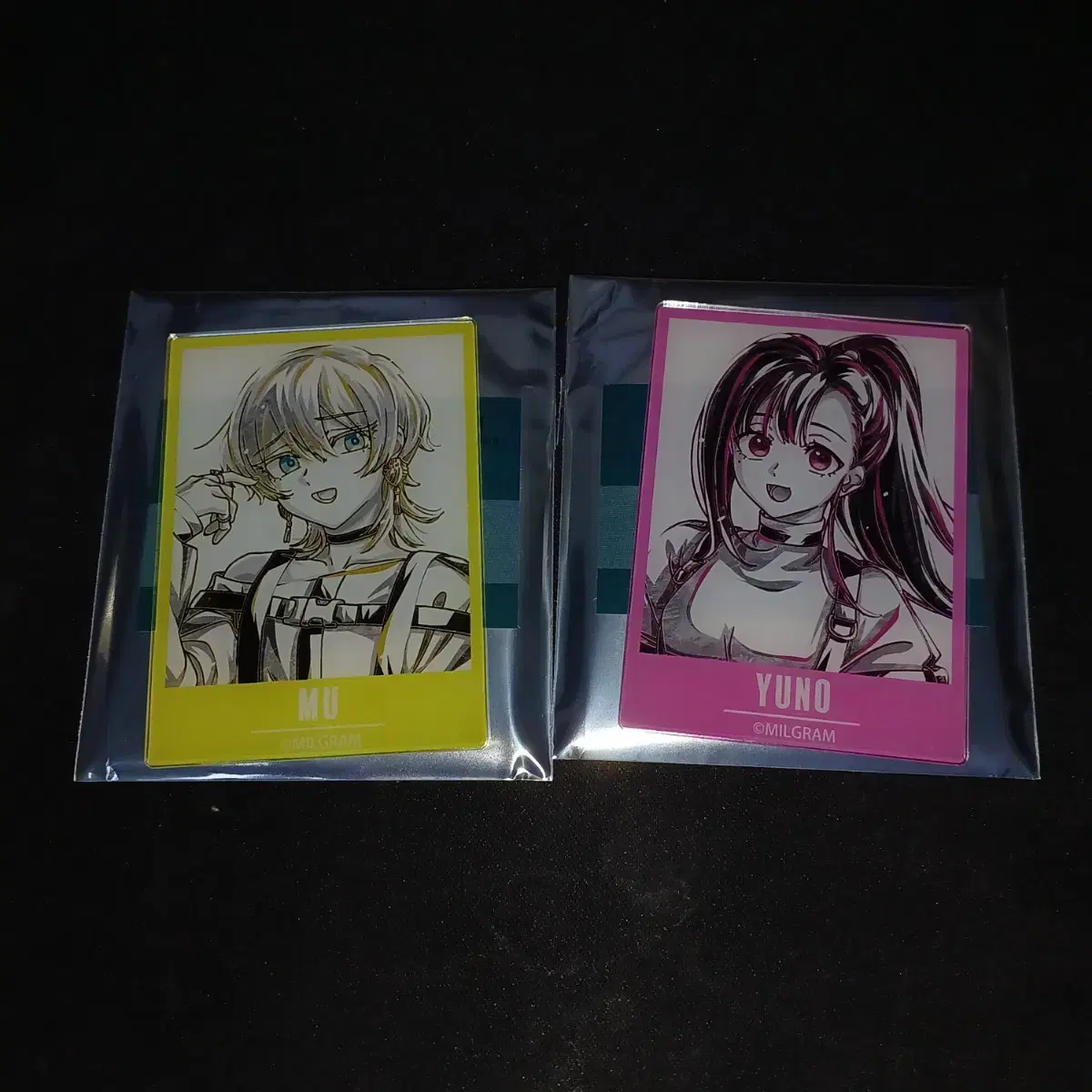 Milgram Milgram Secondary Trading acrylic kard / Yuno Muu