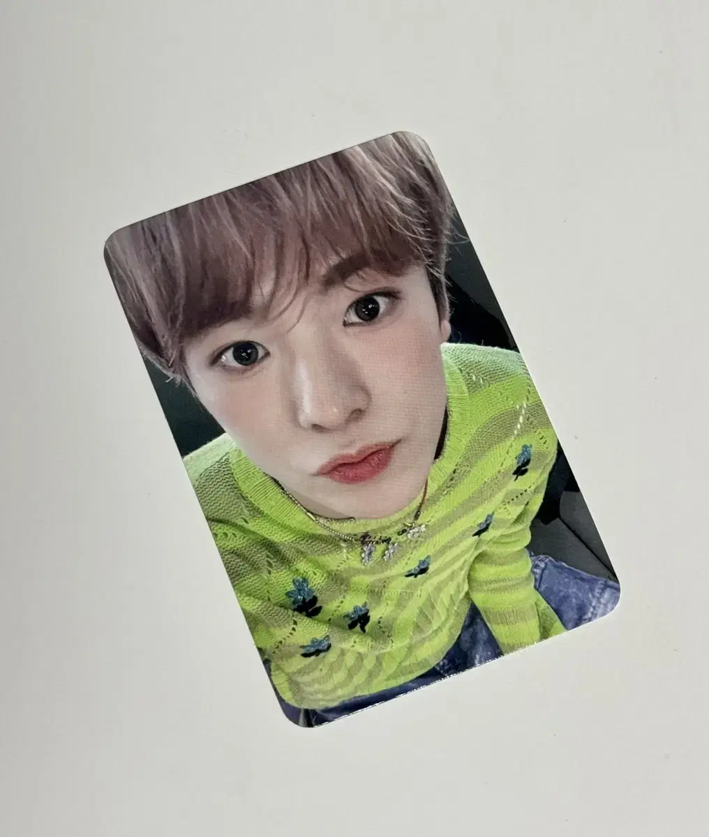 nct wish u uushi soundwave ld unreleased photocard