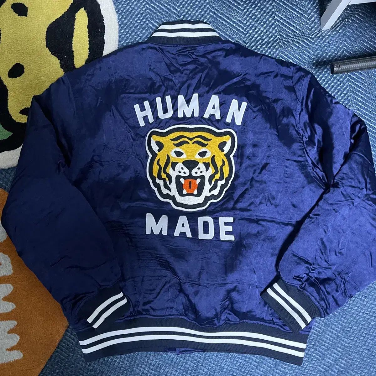 [XXL]Humanmade Stadium Nylon Tiger Varsity Jacket