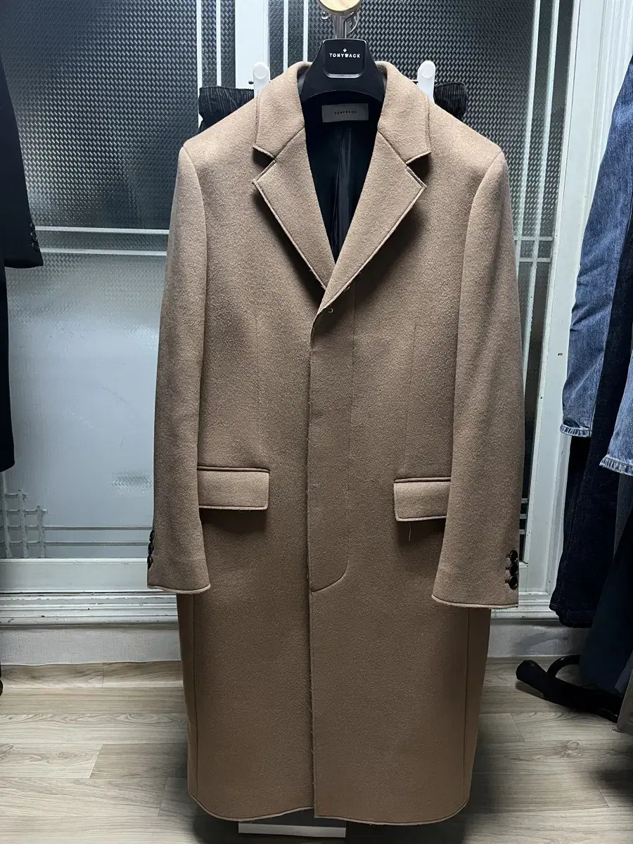 Toniwek Wool and Cashmere Single Coat Size L