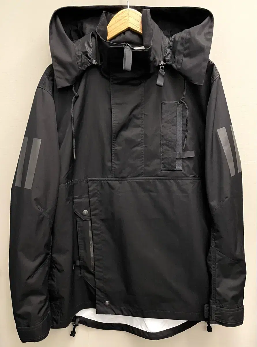 (L~XL)adidas Collection Technical Anorak Nylon Shell Jacket Pullover