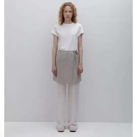 Farven 파르벵 SIDE POCKET WRAP SKIRT_LIGHT