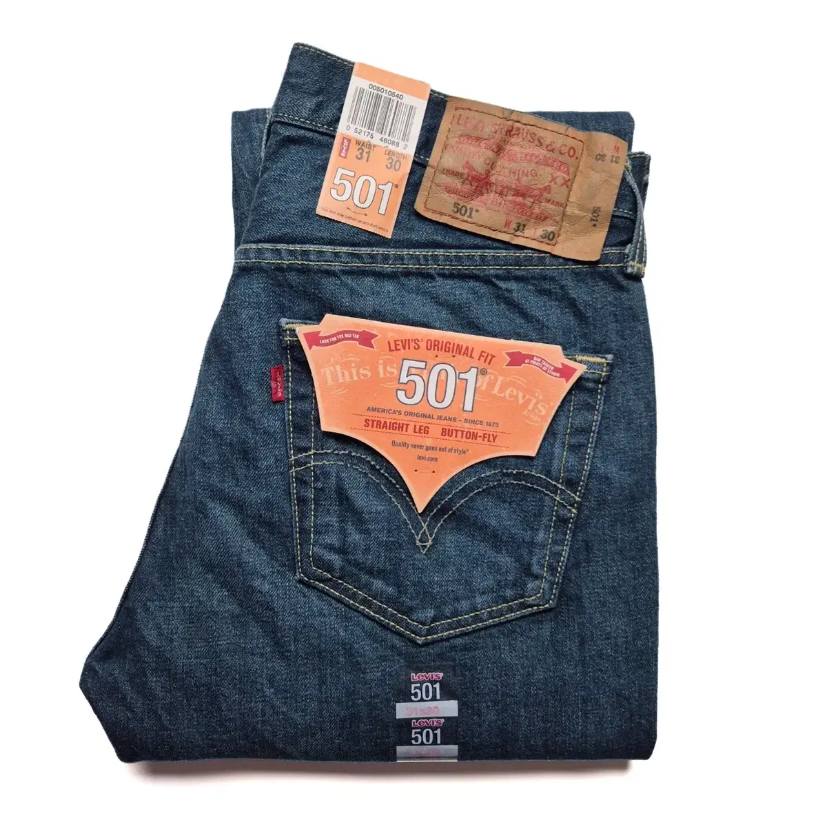 [Deadstock][31x30] Levi's 501 Denim Pants