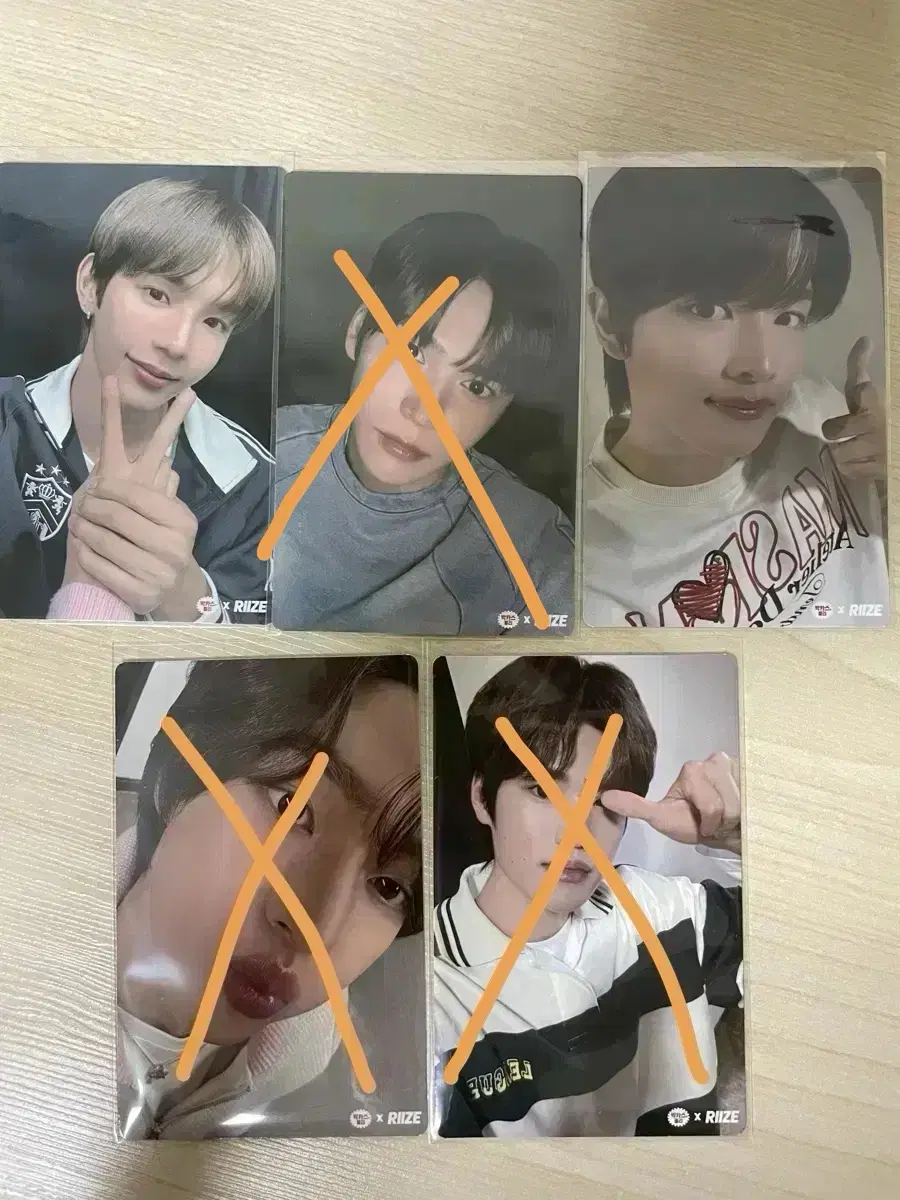 Rize Park Matzel photocard shotaro eunseok sungchan wonbin Sohee