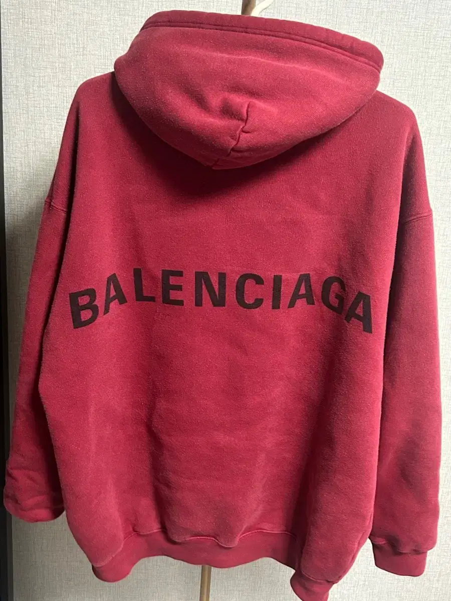 Balenciaga Back Logo Hoodie