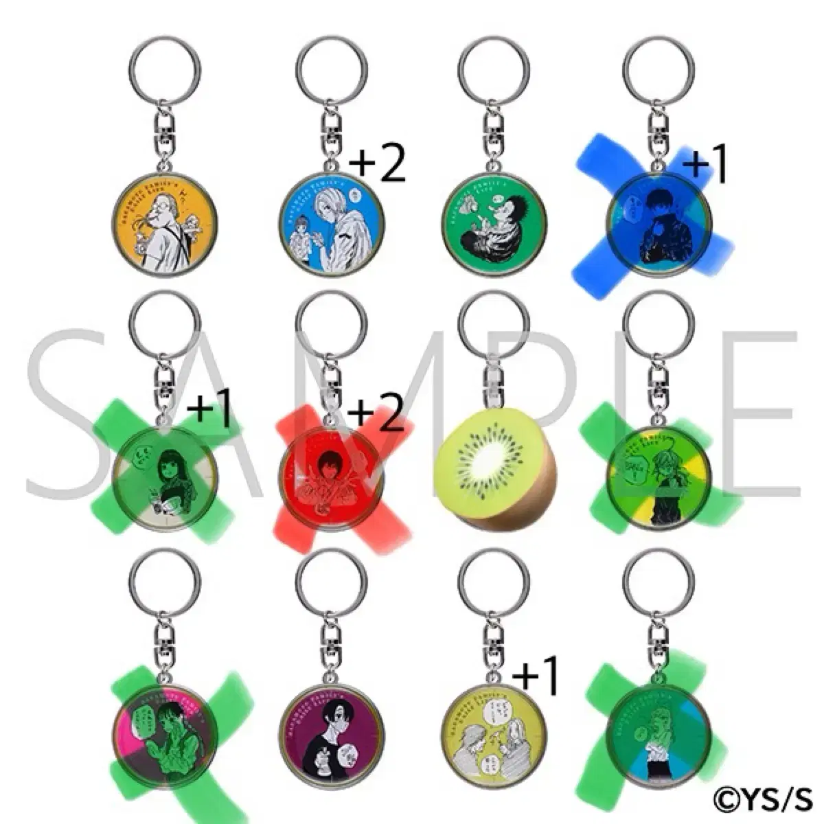 SakamotoDays Sakaday Jumpfesta Tools Daily Life Metal Keychain Keyring