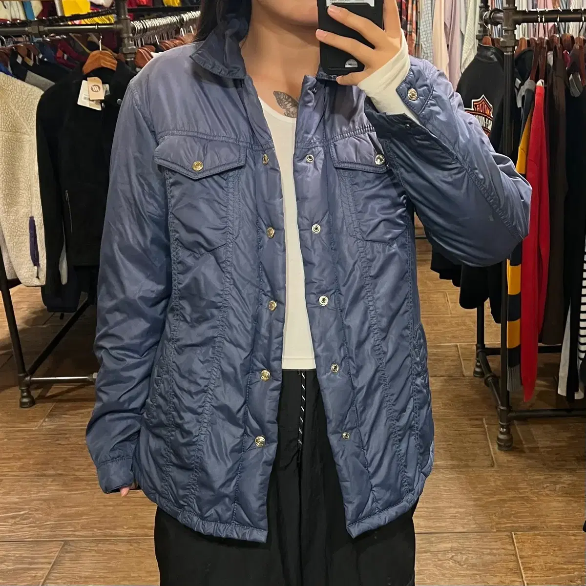 [HI]Levi's Nylon Lightweight Padded Bloo