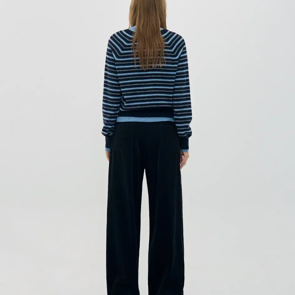 로우클래식 MERINO CASHMERE STRIPED SWEATER_NA