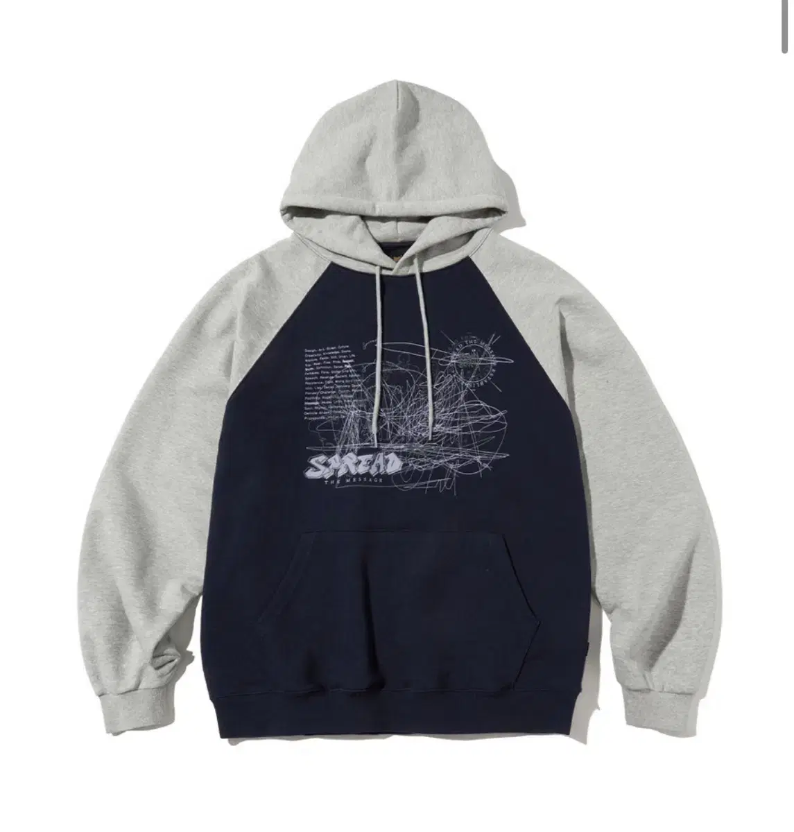 Brownbreath Hoodie CLIQUE V2 HOODIE Navy m