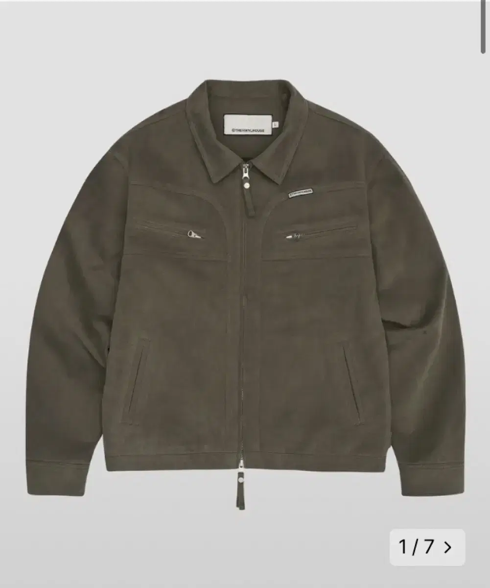 더바이닐하우스 BABBITT BUCKLE WORK JACKET KHAKI