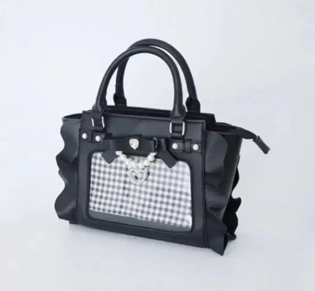 Encore Ribbon Ita Bag Black