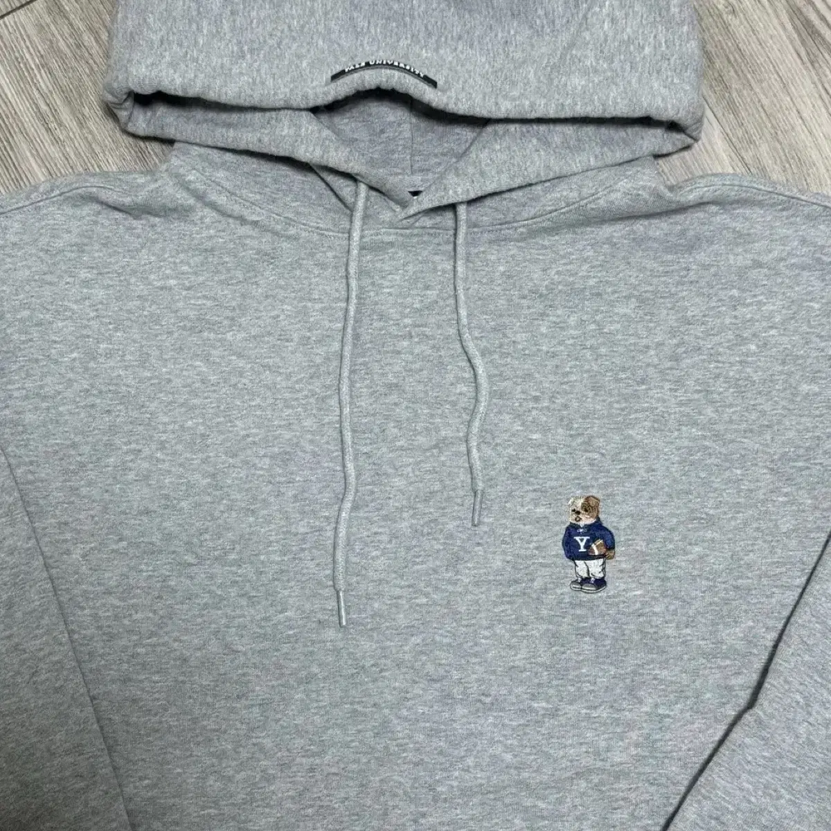 Yale Small Logo Hoodie