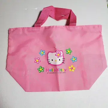 산리오 1999년산 레어 키티 도시락 가방 쇼와 레트로