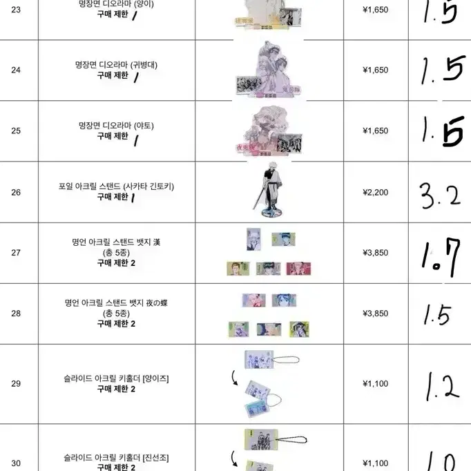 대 은혼전 댈구 대리구매 합니다. 긴토키 긴파치 소라치 뉴일러