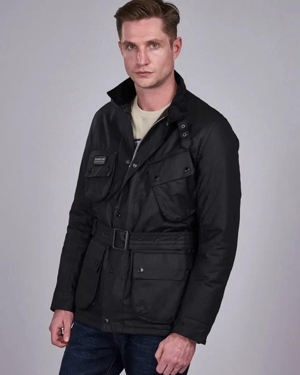 Barbour winter International Jacket M Black Quick sale Winter SL