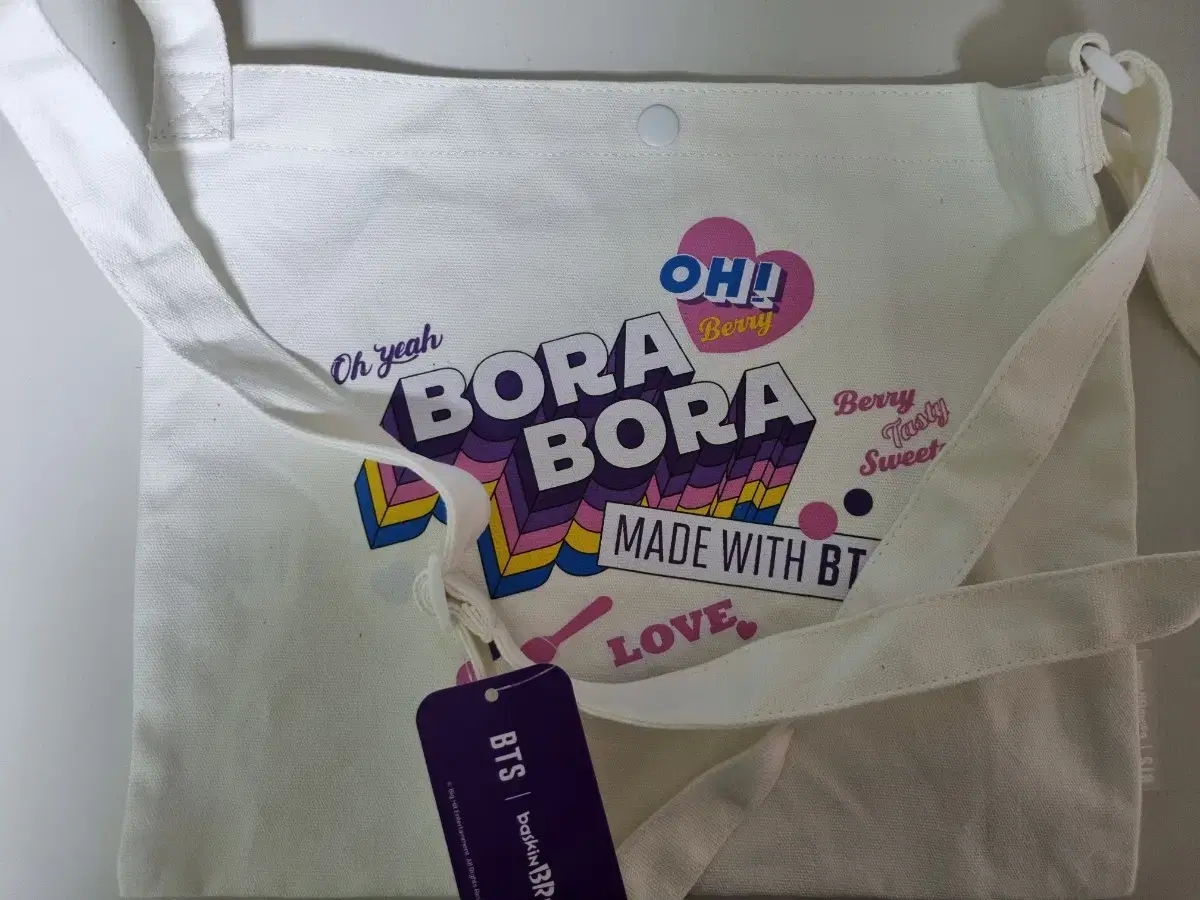 BTS Baskin Robbins Eco Bag Simple Unsealed