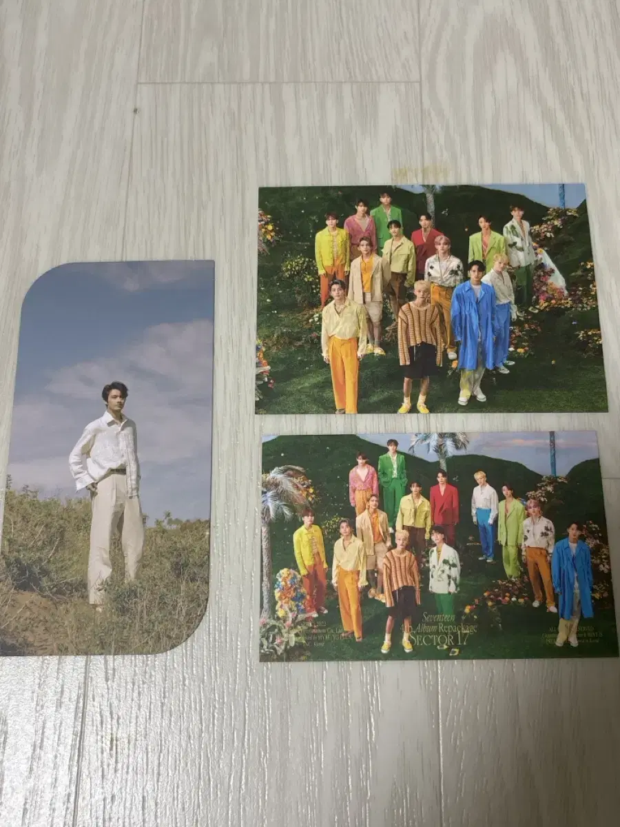 Seventeen Postcards