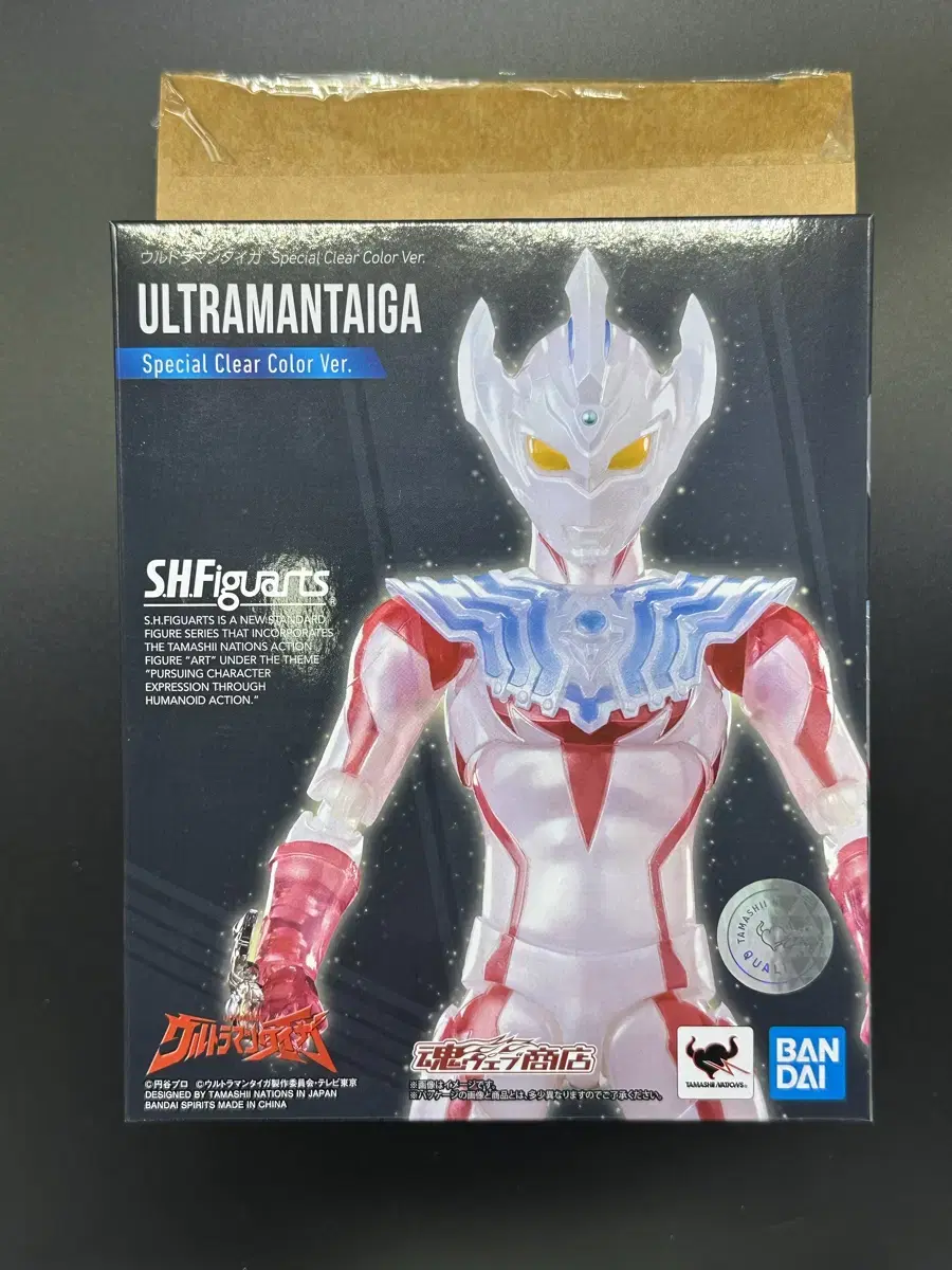 Shf Ultraman Series Ultramantai Clear Version