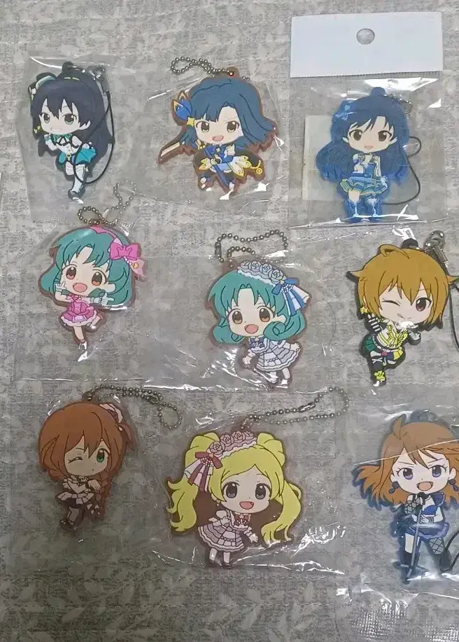 Sell Idolmaster Millionaire Rubber Keyring.