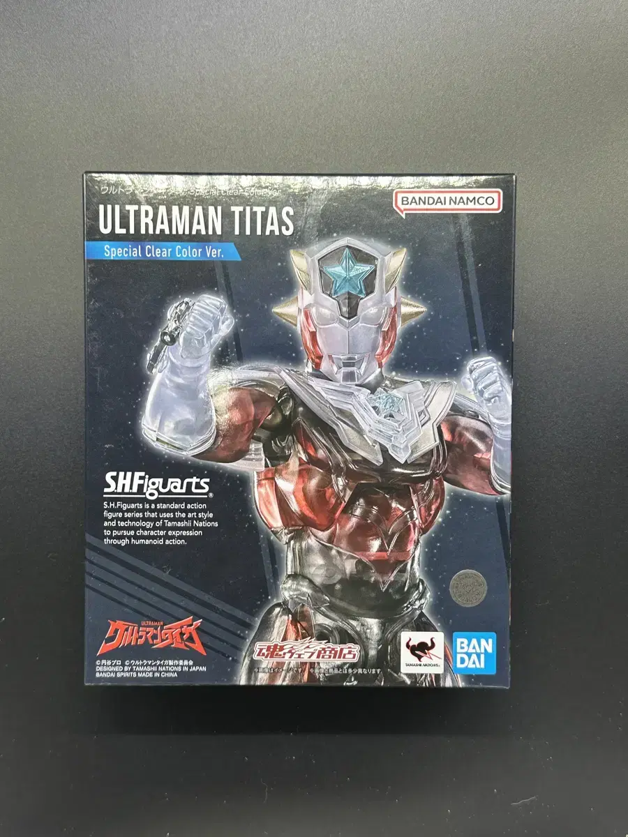 Shf Ultraman Series Ultramantitus Clear Version