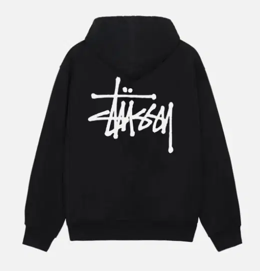 Stussy Basic Hoodie 2024Black 2XLNew