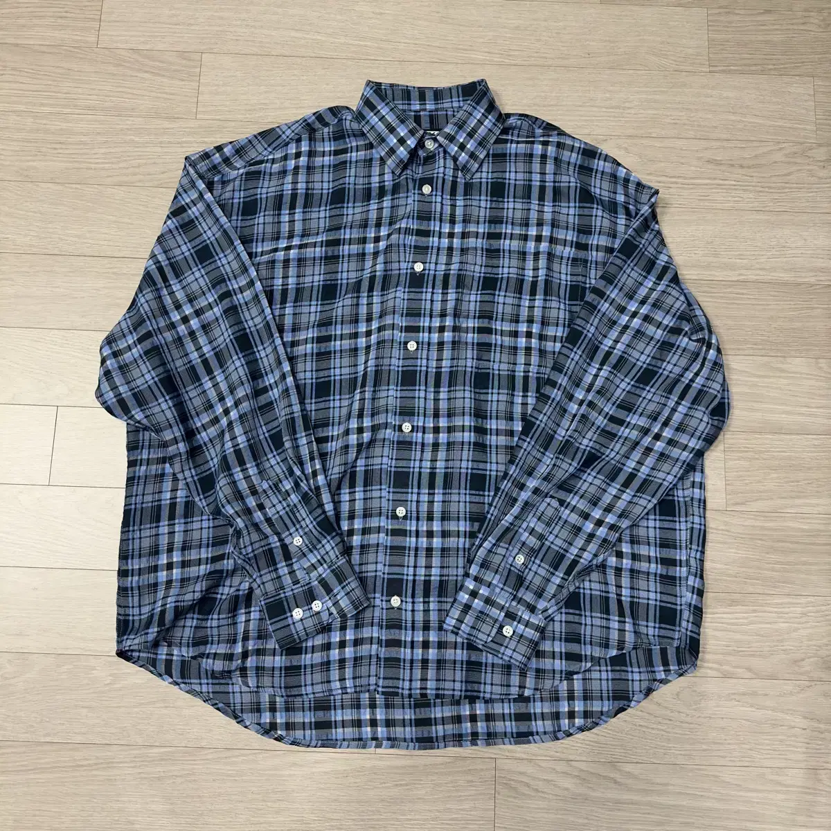 DNSR Oversized Check Bloo