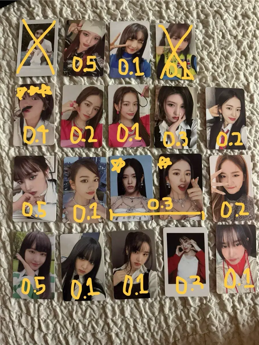 Quick sale) ive photocard yujingaeulleeseo leeseo raywonyoung