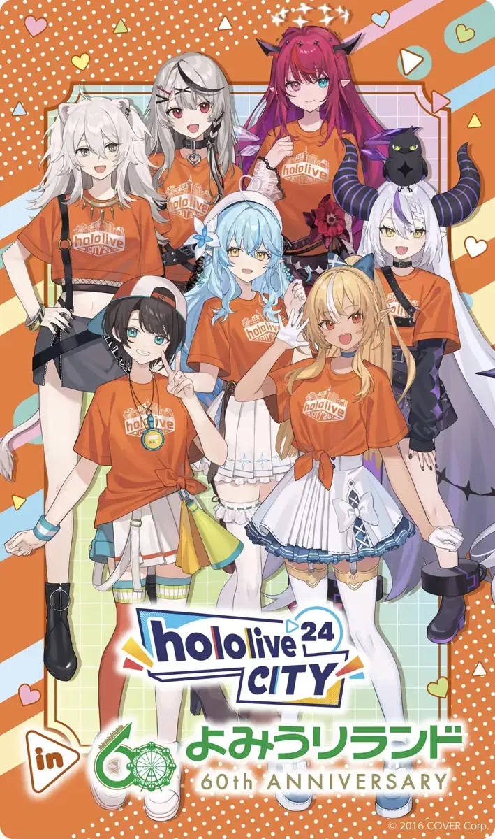 Hololive Holocity Yomiuriland acrylic Stand