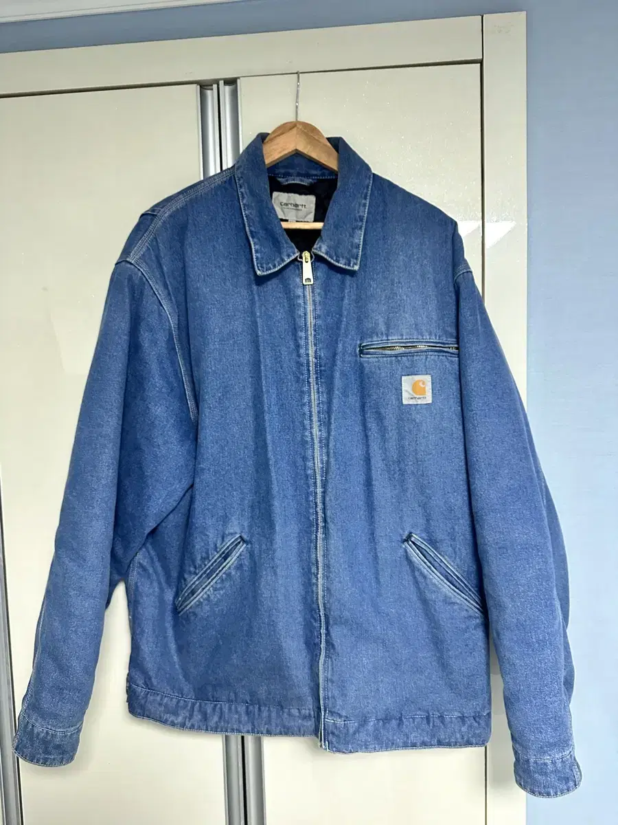 Calhart OG Detroit Jacket (XXL)Bloo Stone Washed