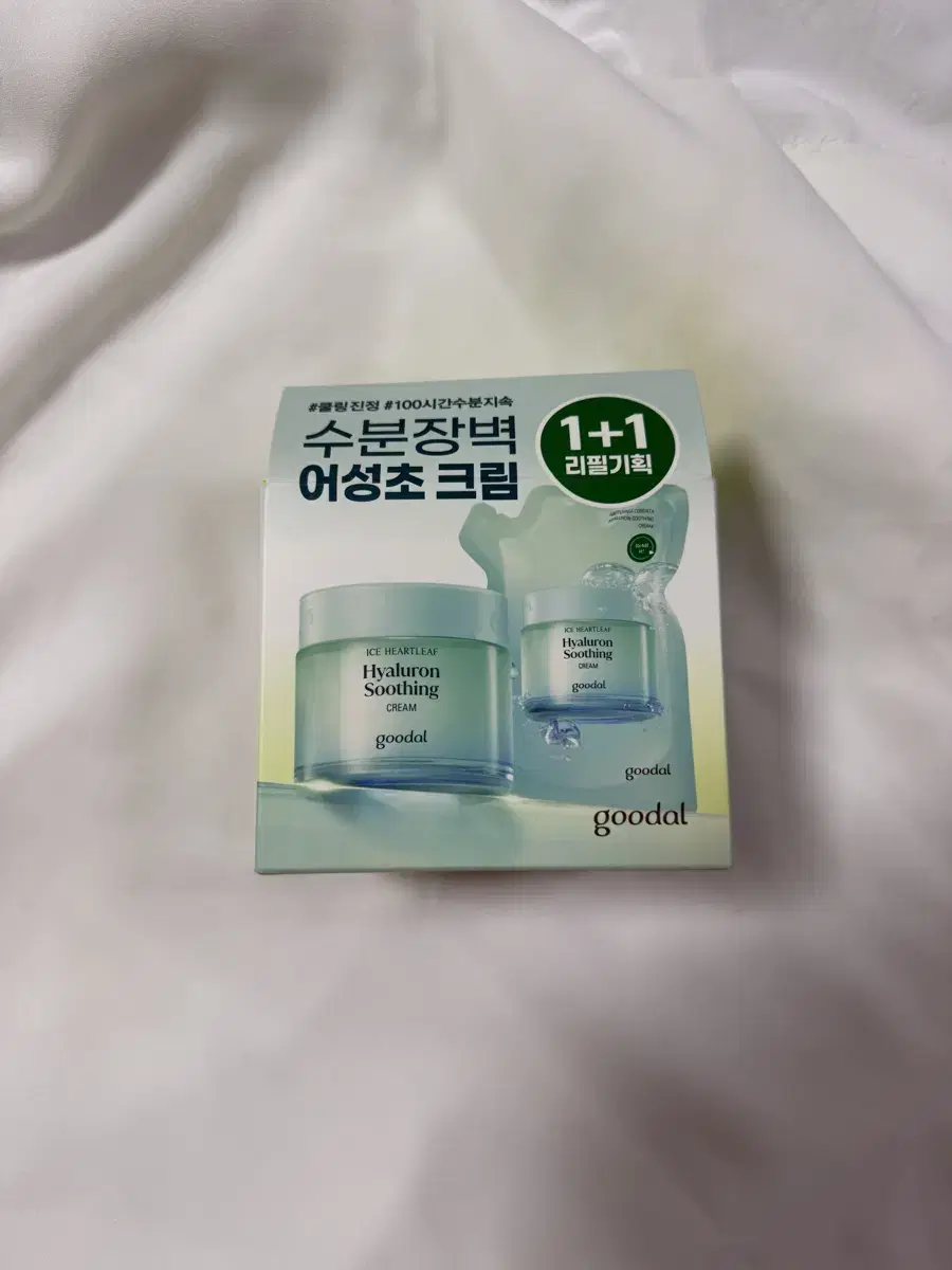 구달 어성초 히알루론 수딩 크림 75ml 리필 기획 (+75ml 리필)