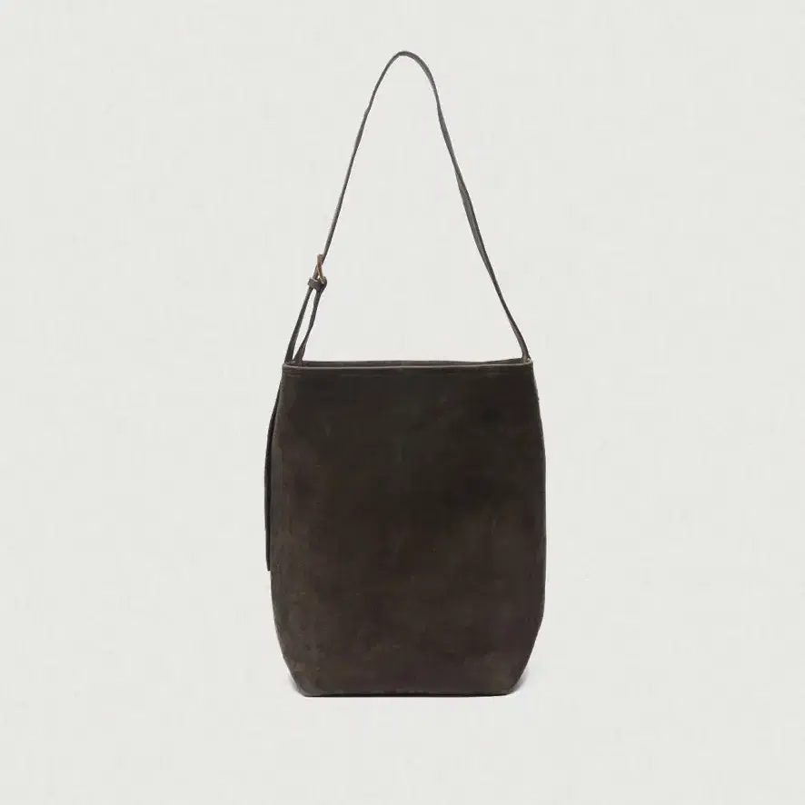 더바넷 누벅백 Brown Bucket Nubuck Tote Bag