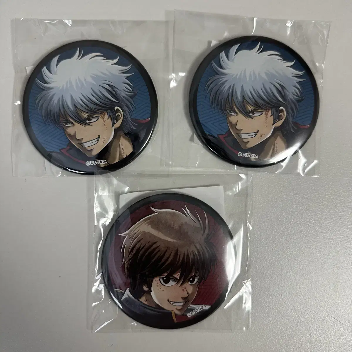 Gintama Vahn Vandai Namco pop up Gintoki Sogo Badge