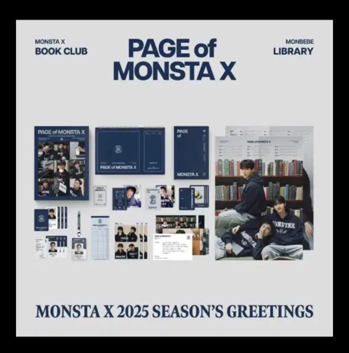 Monsta x season's greetings buncheol