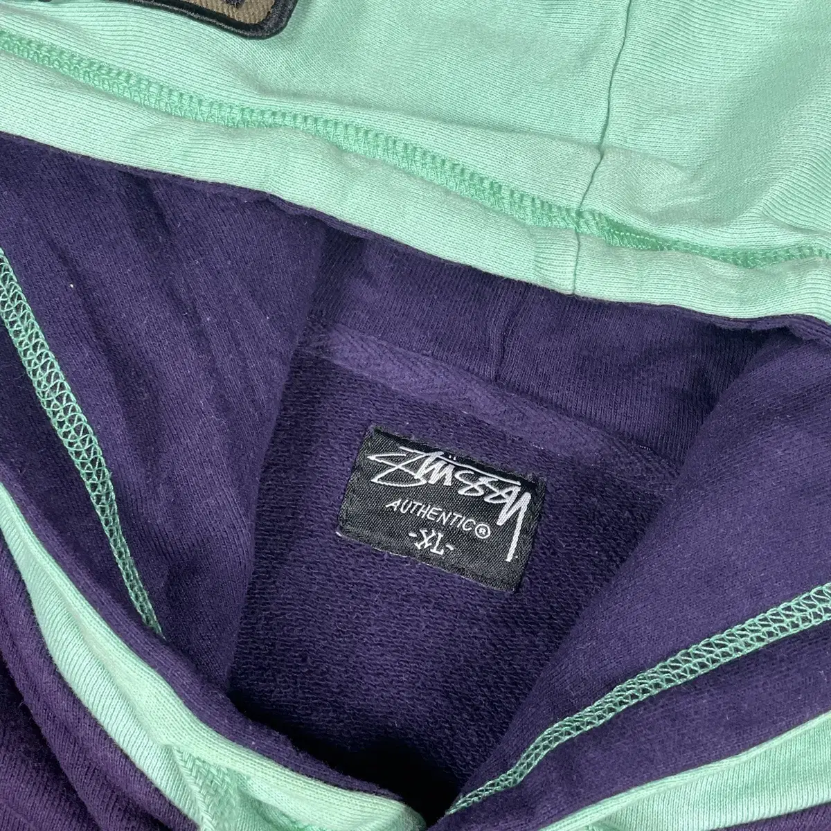 Stussy 스투시 올드스쿨 후드 스웻셔츠