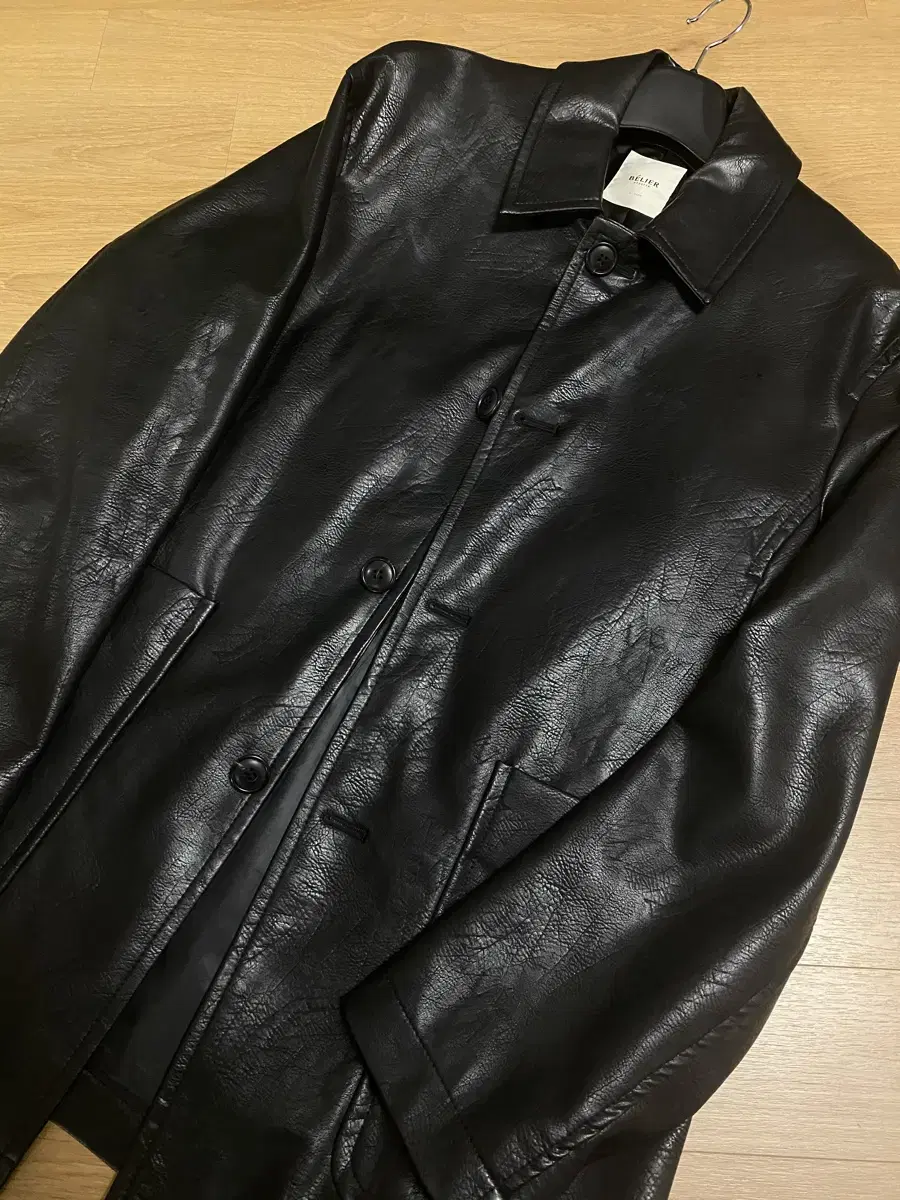 Belle eco-leather jacket