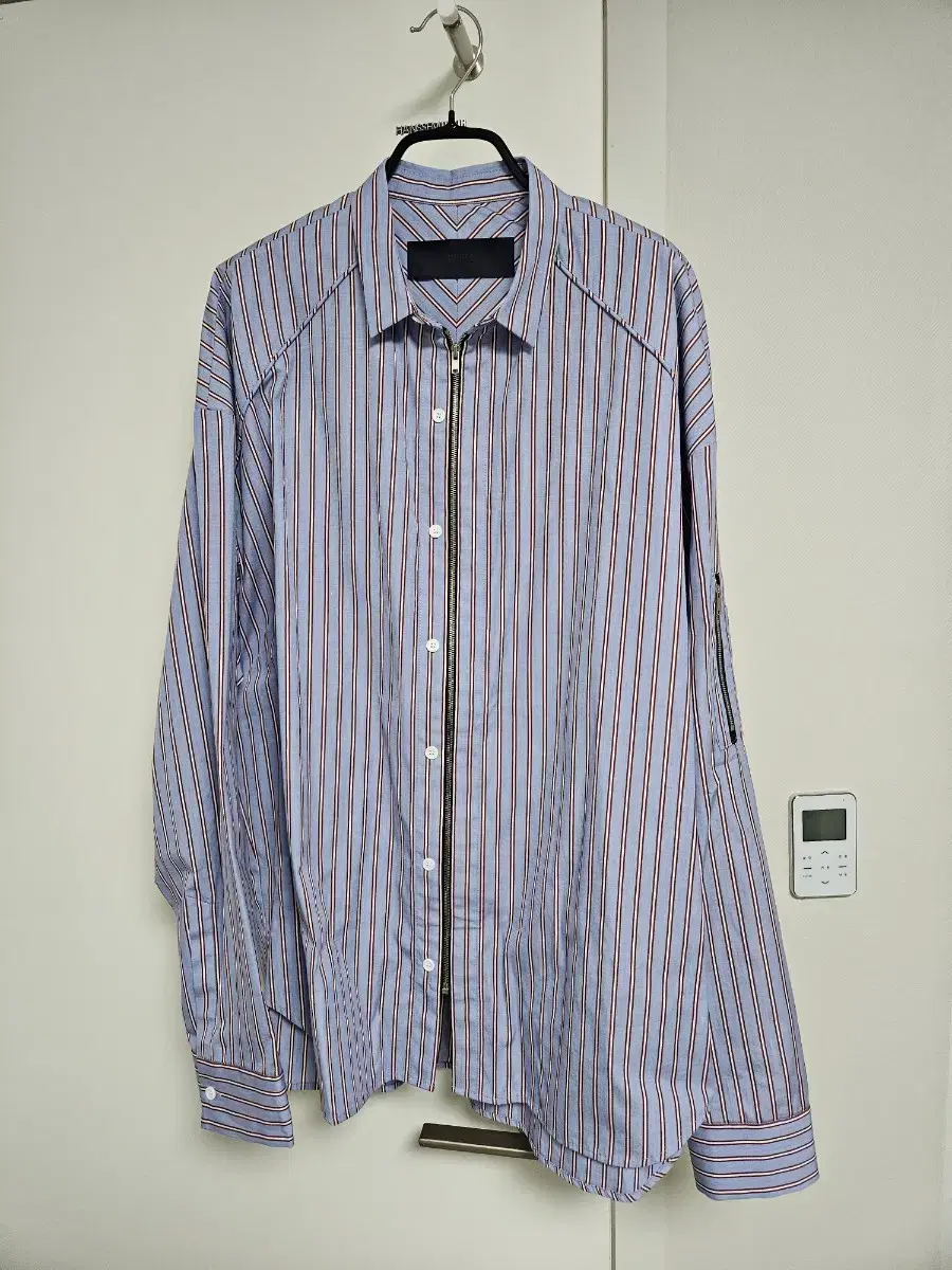 Junji/MA-1 Striped Shirt/46