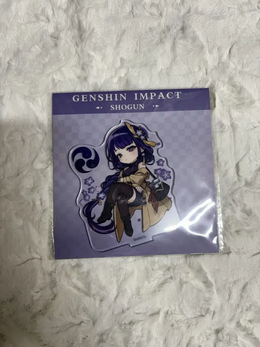 Genshin Impact Raiden Shogun acrylic stand Merchandise