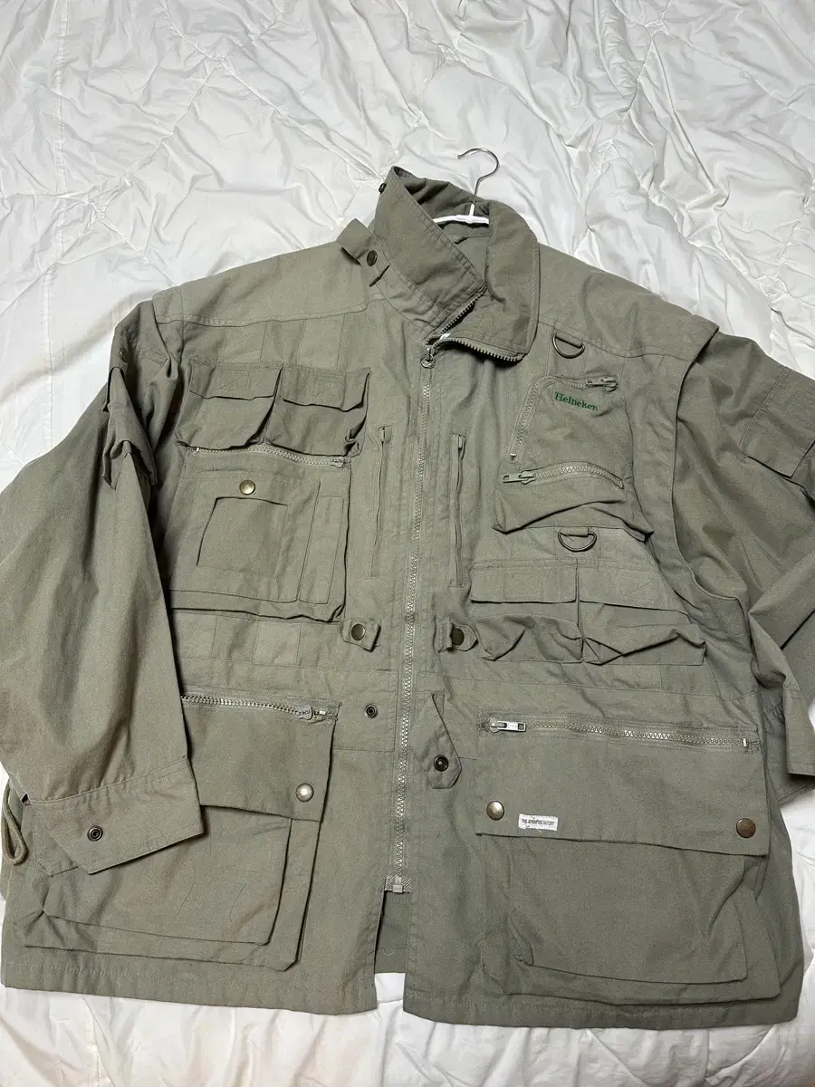 [vintage] adventure factory mountain fishing jacket