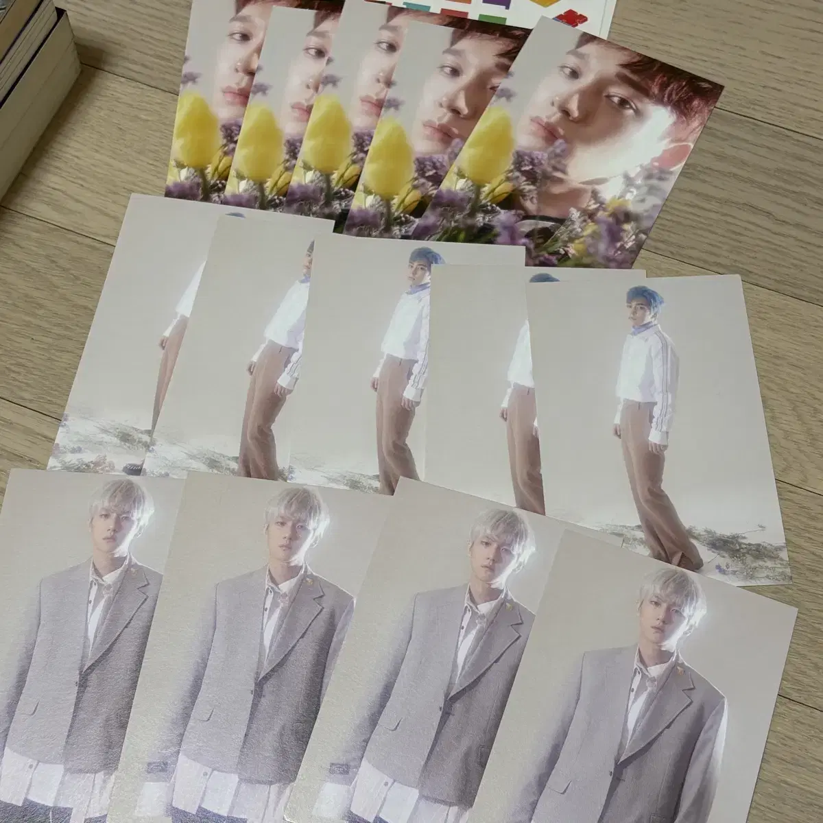 Chen Back Tuesday postcard 500 won per ticket