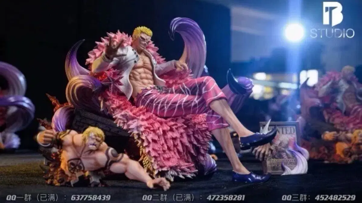 ONEPIECE Figure Resin Statue Chimuhae Doflamingo Pre-order Benefit Edition BT