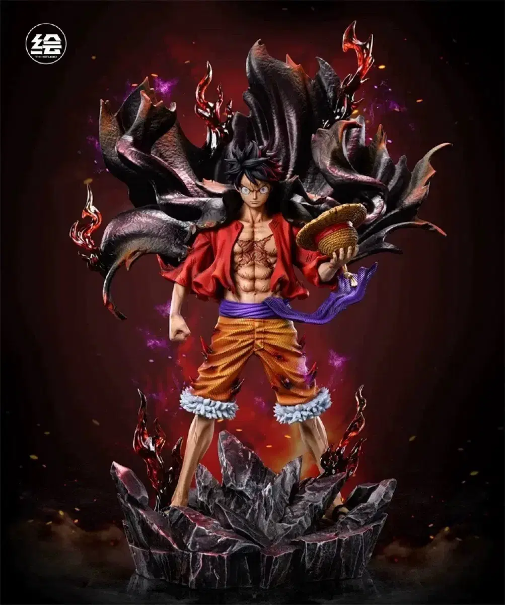 ONEPIECE Luffy Figure Resin limited edition TH