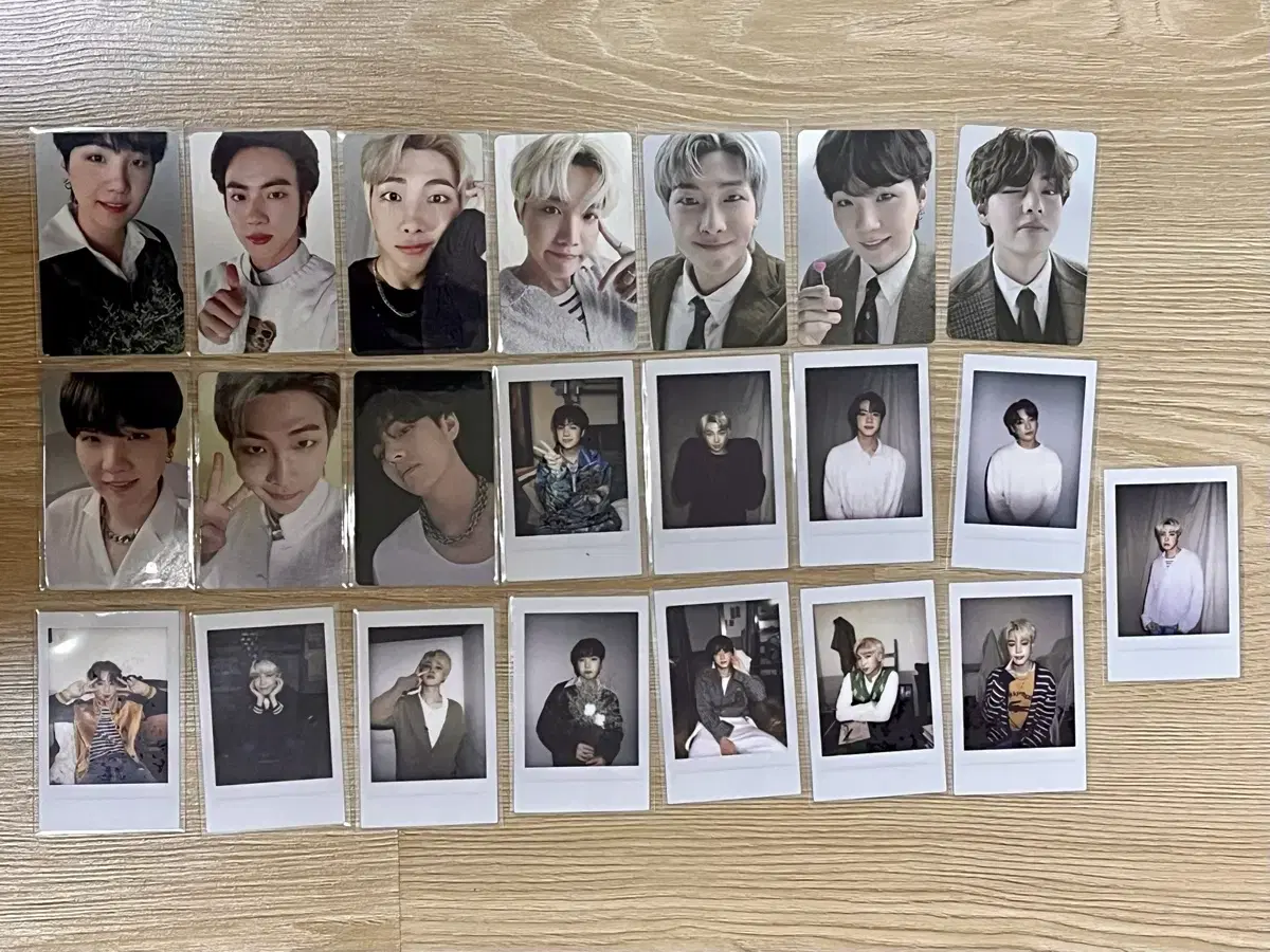 Bangtan RM jin suga j-hope jimin v jungkook Photocard