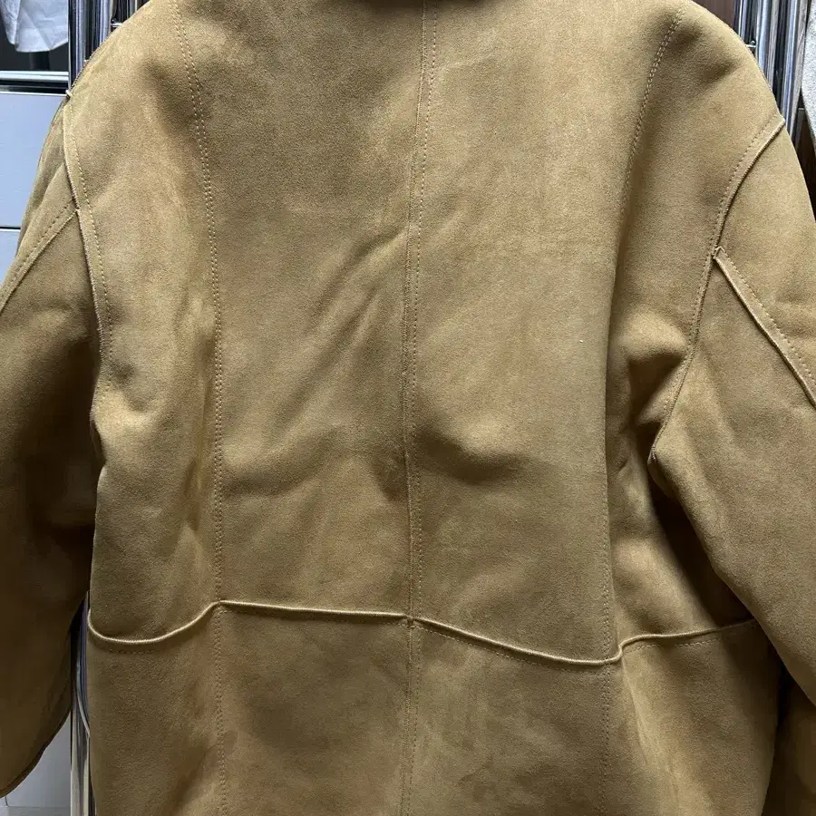 르917 SUEDE FUR REVERSIBLE JACKET  무스탕