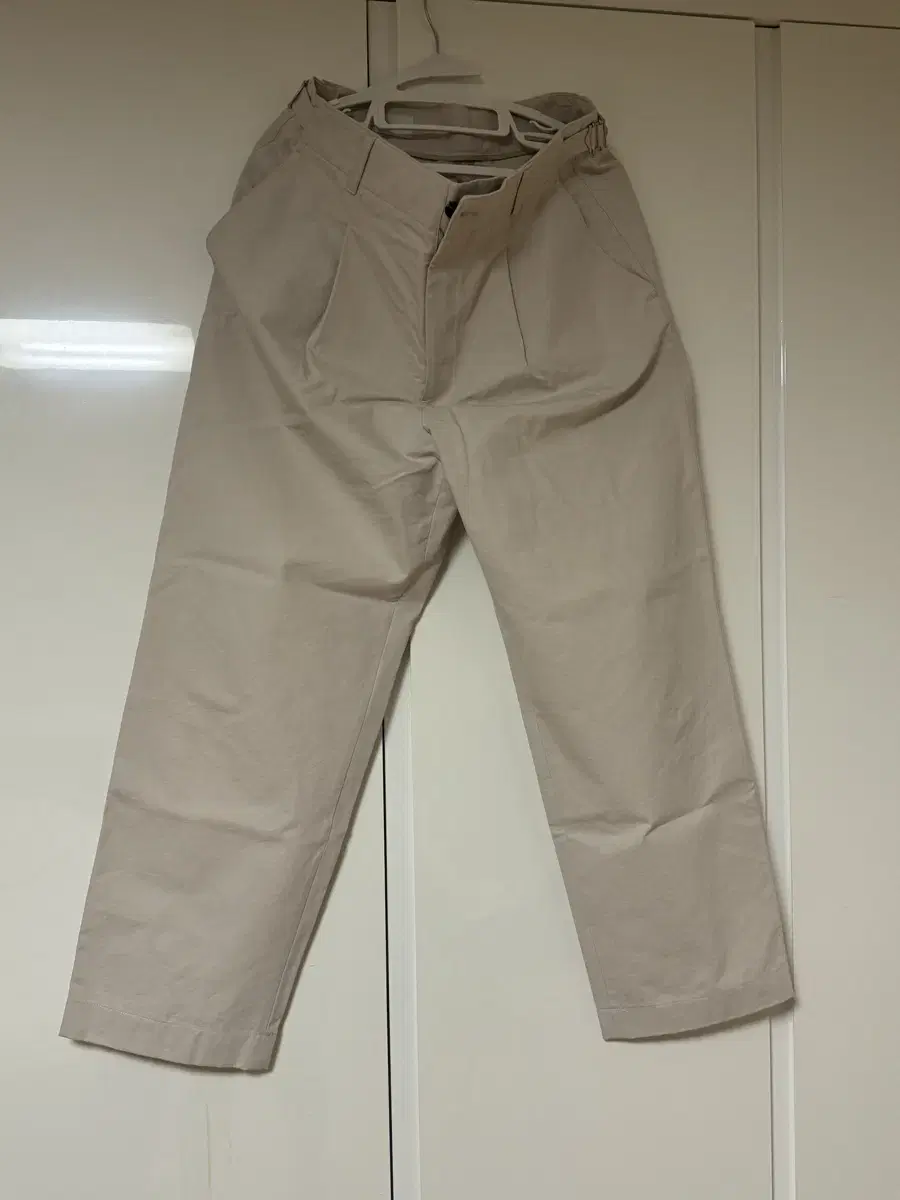 In-the-Low Structured Chino Pants Sand Beige 4 sizes