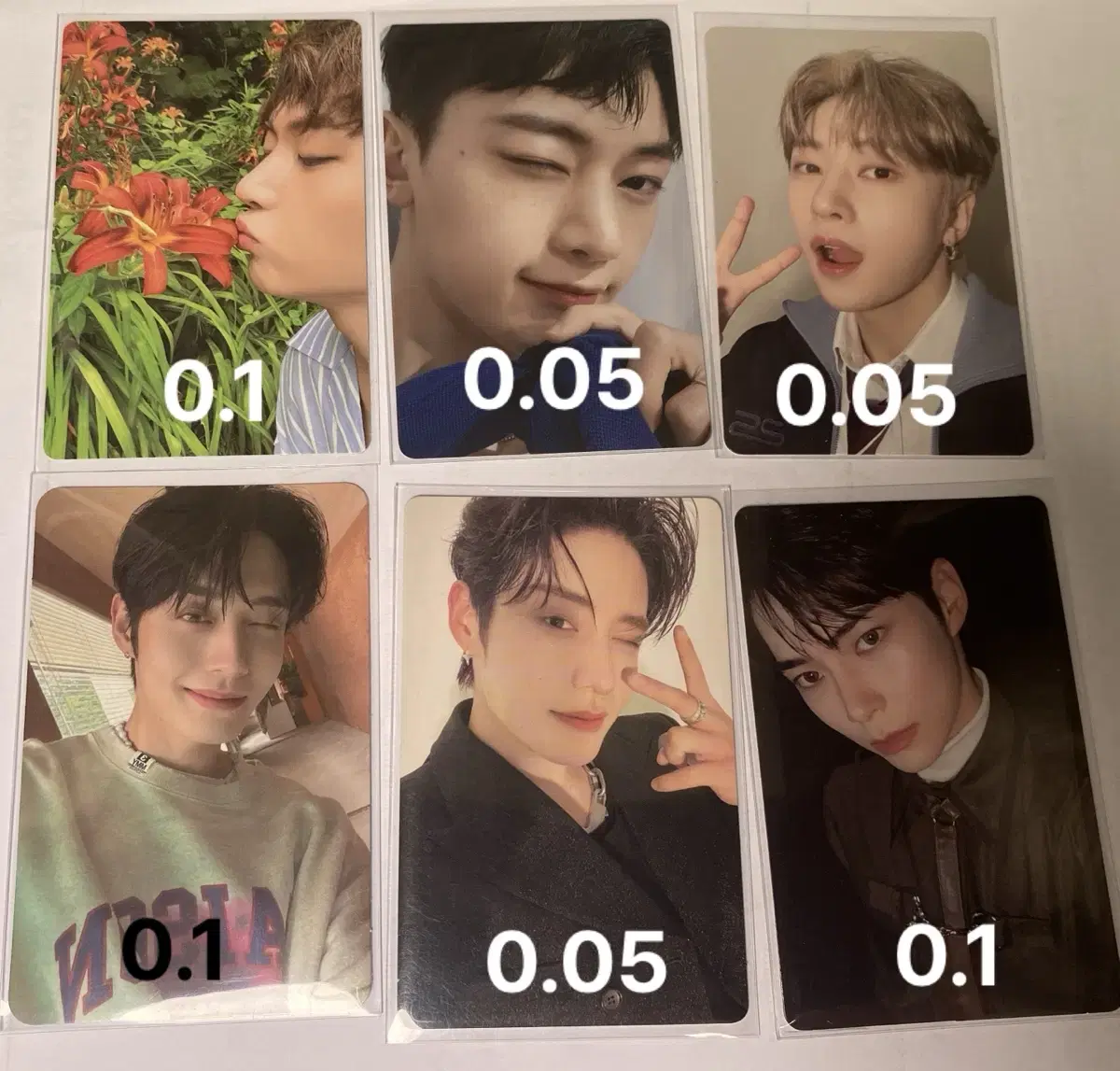 ZB1 photocard wts per! each available