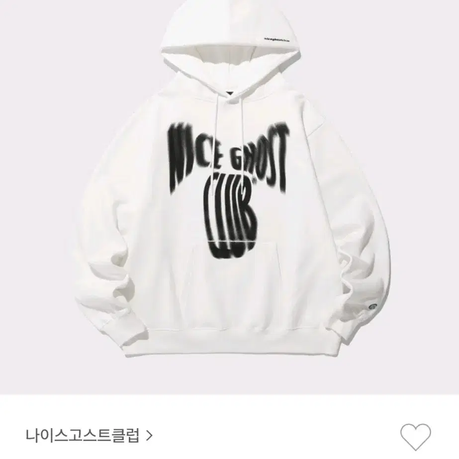 나이스고스트크럽 SCREAM LOGO HOODIE(애장품)무료배송