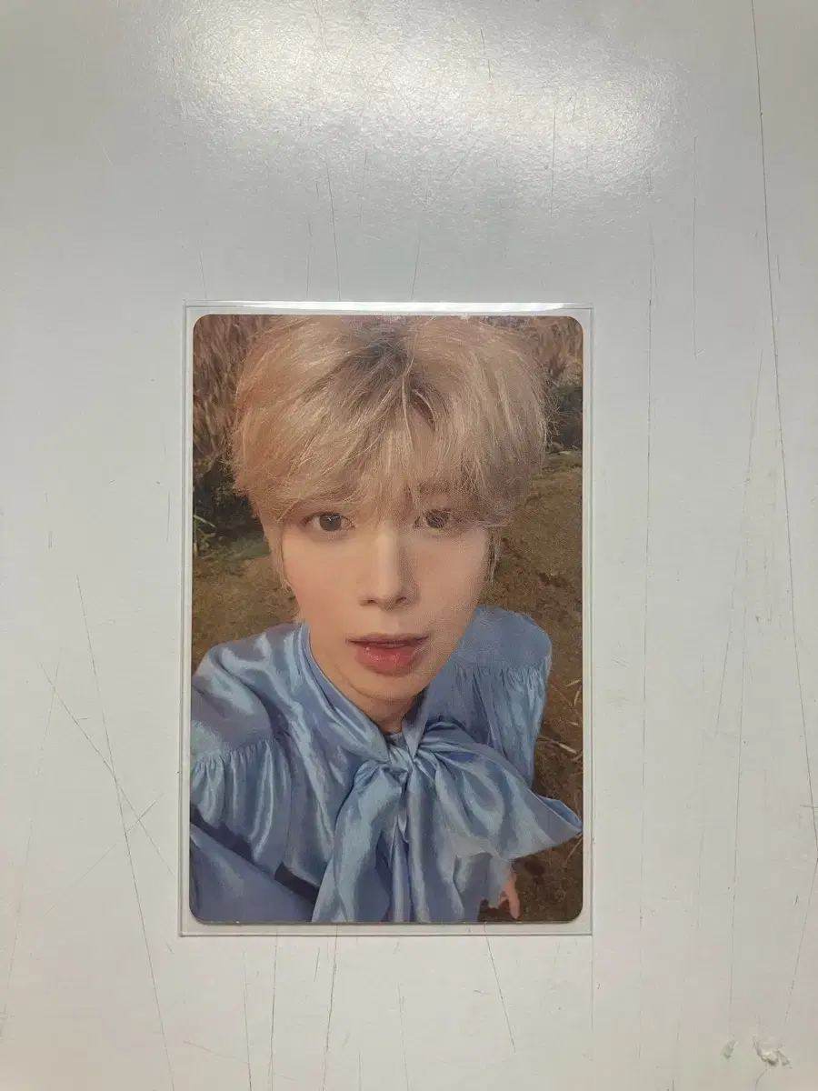 txt taehyun light photocard