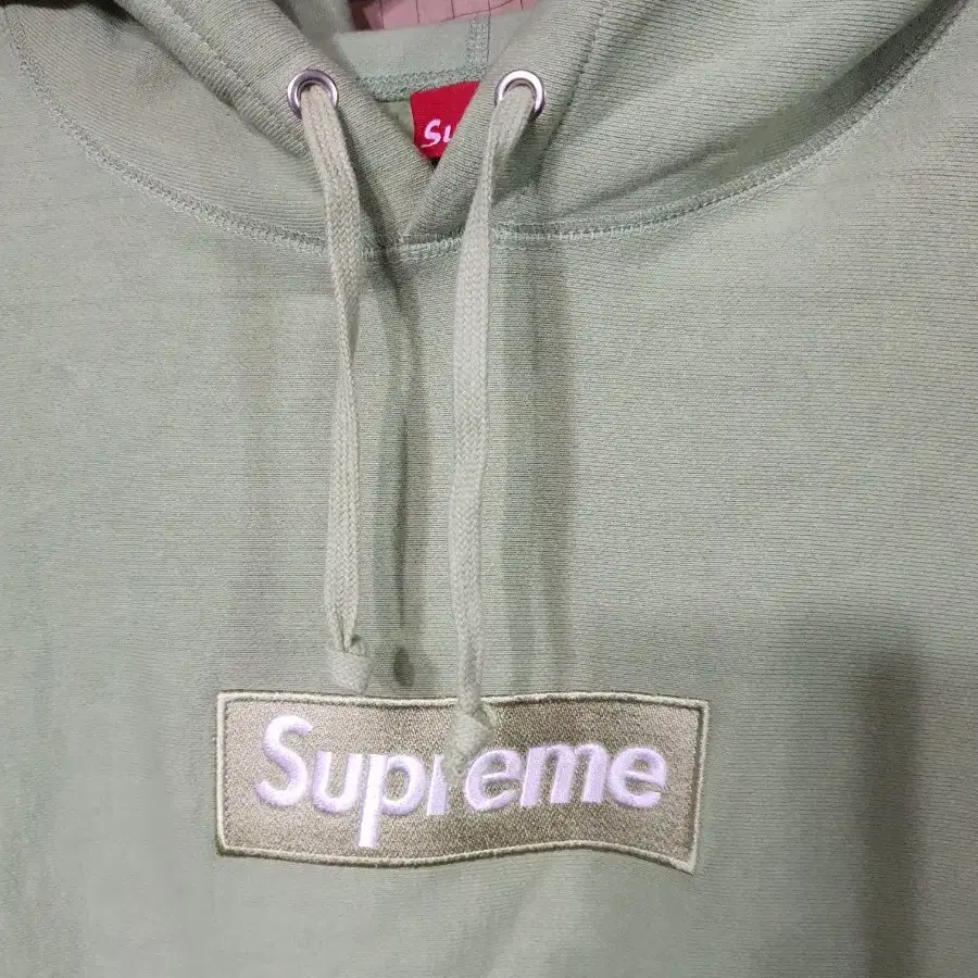 슈프림 민트 후드 후디 XL SUPREME MINT BOX LOGO